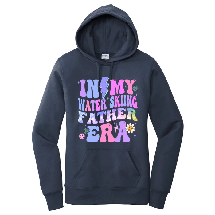 Groovy Tie Dye In My Water Skiing Father Era Funny Gift Women's Pullover Hoodie