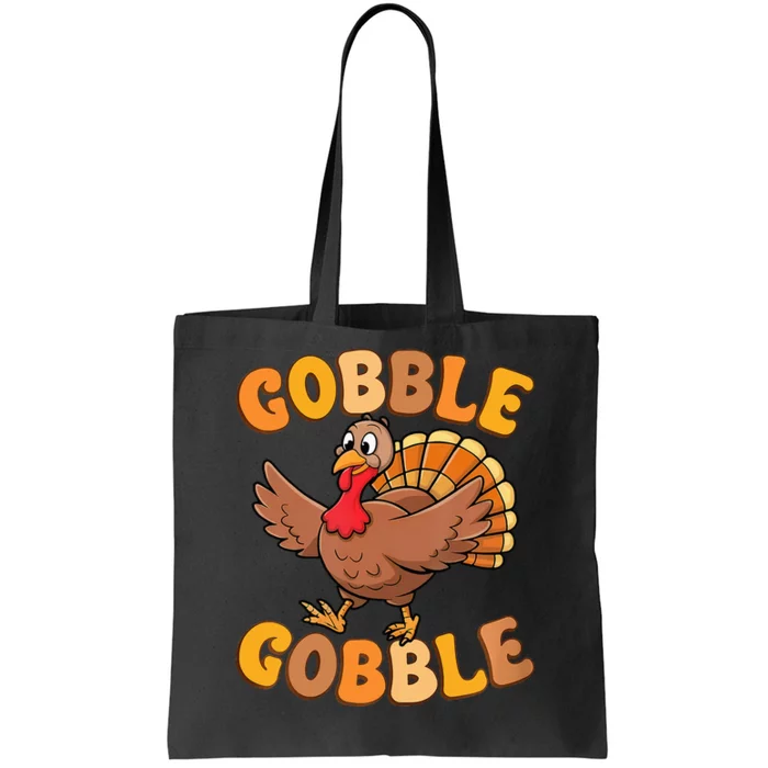 Gobble Turkey Day Thanksgiving Family Turkey Trot 2024 Tote Bag