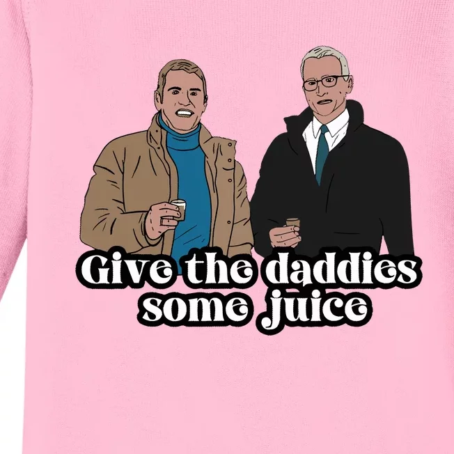 Give The Daddies Some Juice Funny For ManS And WomanS Baby Long Sleeve Bodysuit