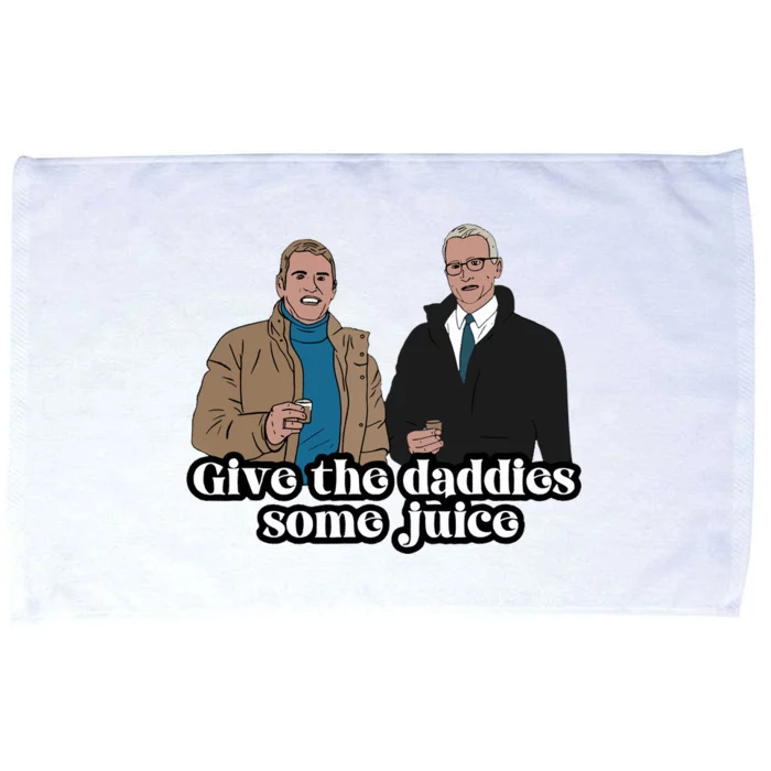 Give The Daddies Some Juice Funny For ManS And WomanS Microfiber Hand Towel