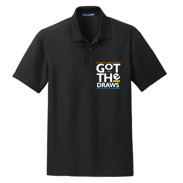 Got The Draws Dry Zone Grid Performance Polo