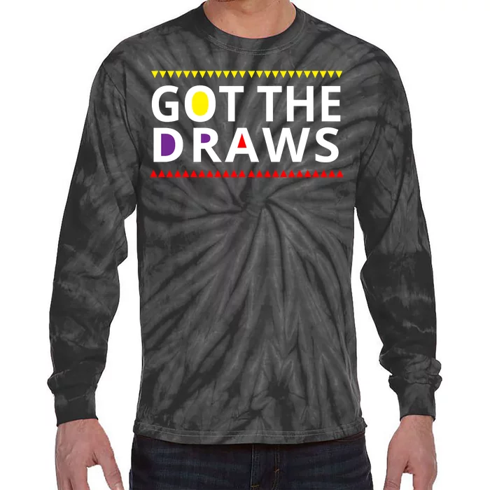 Got The Draws 90s Tie-Dye Long Sleeve Shirt