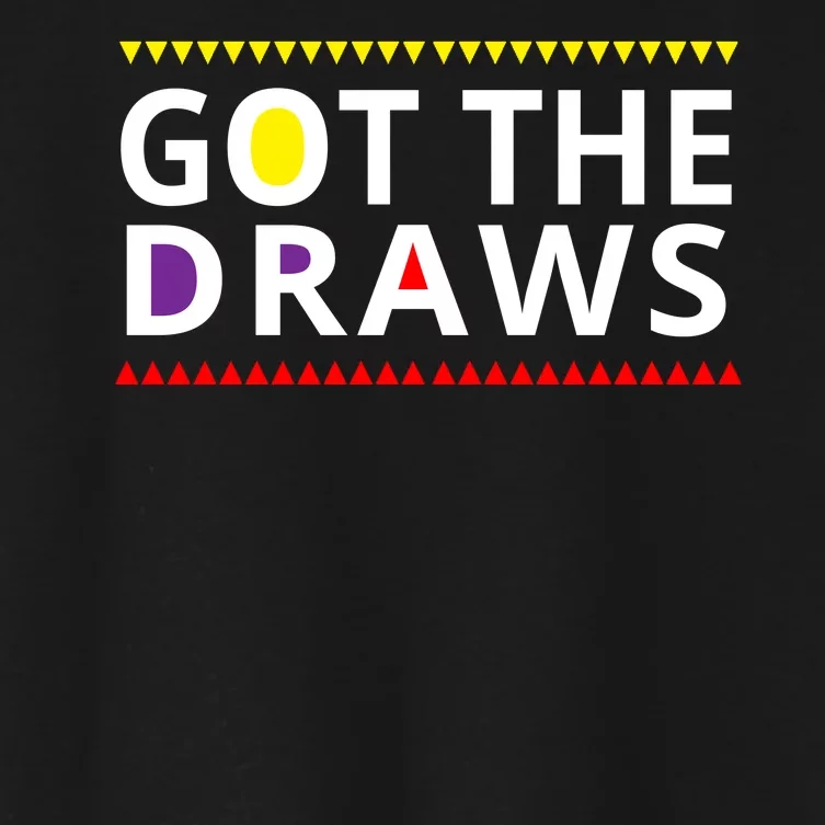 Got The Draws 90s Women's Crop Top Tee