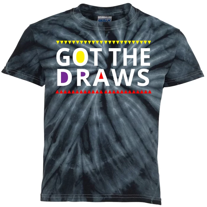 Got The Draws 90s Kids Tie-Dye T-Shirt