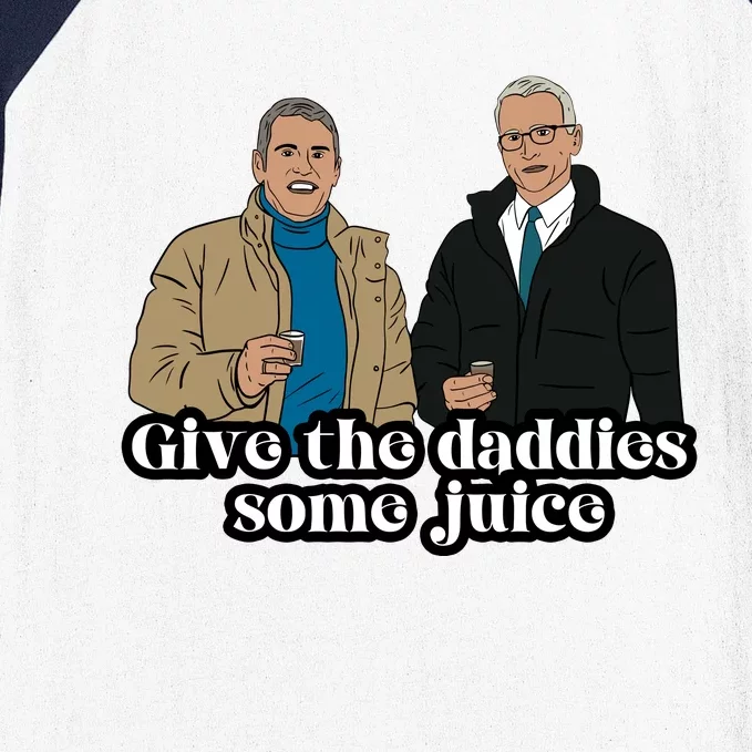 Give The Daddies Some Juice Baseball Sleeve Shirt