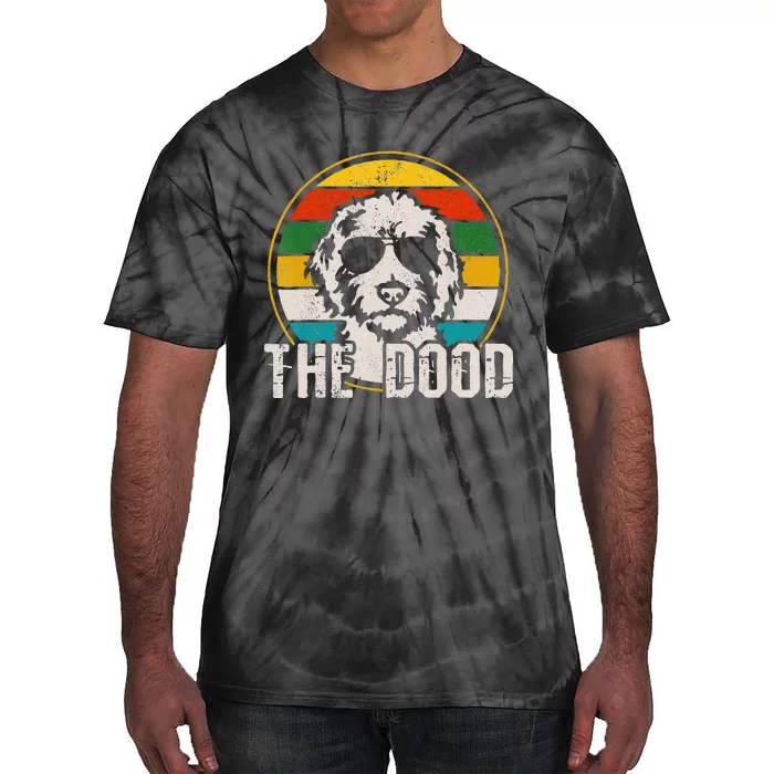 Goldendoodle The Dood Vintage Retro Dog Tie-Dye T-Shirt