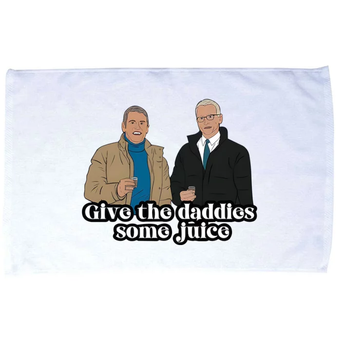 Give The Daddies Some Juice Microfiber Hand Towel