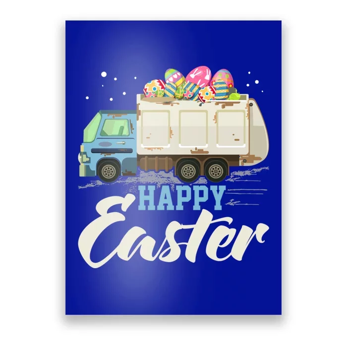 Garbage Truck Easter And Gift Poster