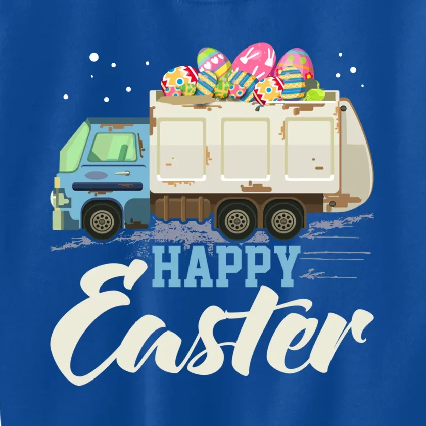 Garbage Truck Easter And Gift Kids Sweatshirt