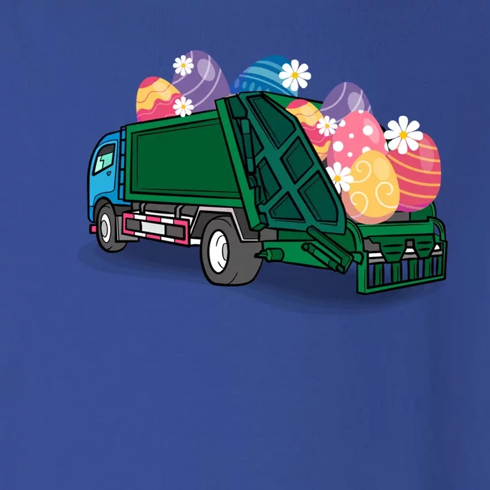 Garbage Truck Eggs Cute Easter Day Egg Hunting Gift Toddler Long Sleeve Shirt