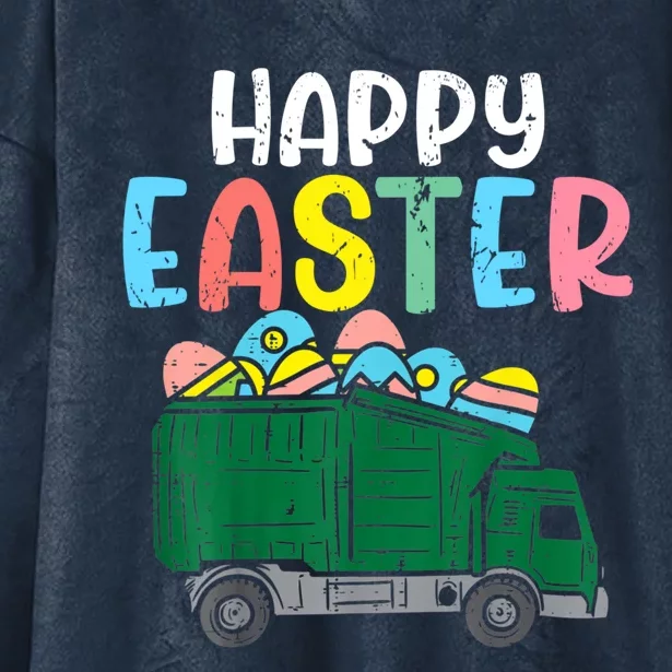 Garbage Truck Eggs Cute Easter Day Egg Hunting Gift Hooded Wearable Blanket