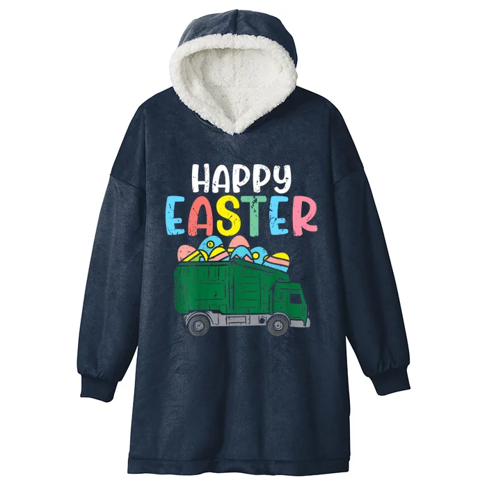 Garbage Truck Eggs Cute Easter Day Egg Hunting Gift Hooded Wearable Blanket