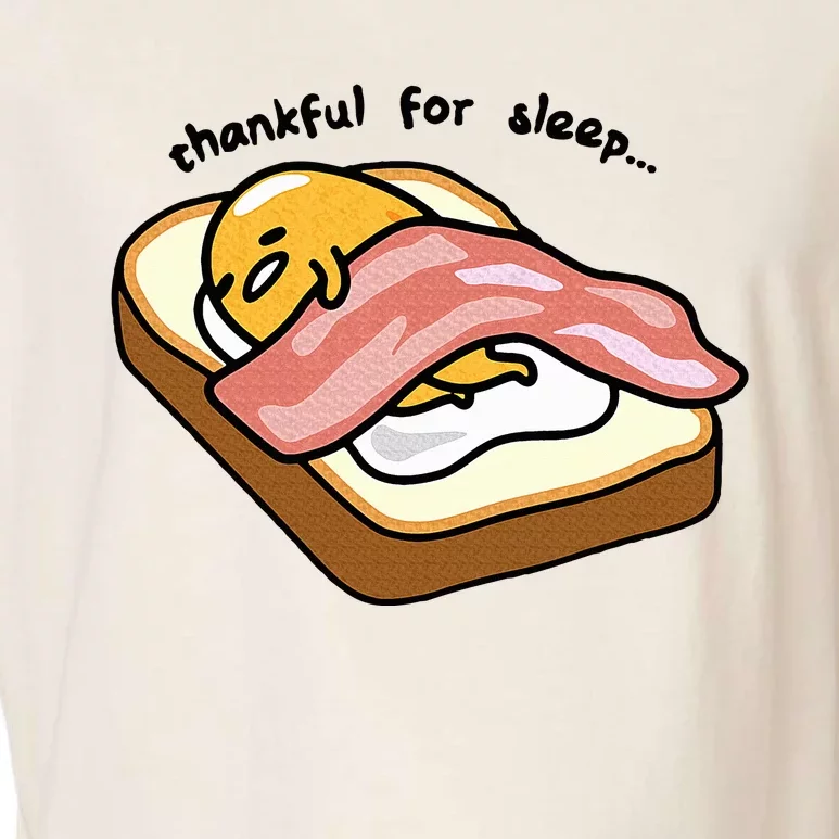 Gudetama Thankful For Sleep Toasty Garment-Dyed Women's Muscle Tee