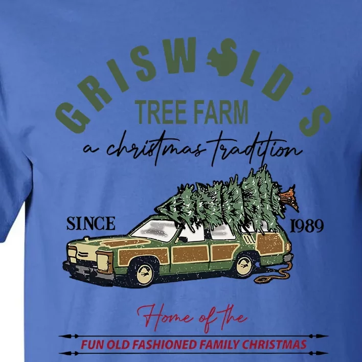 GriswoldS Tree Farm Since 1989 Graphic Cute Gift Meaningful Gift Tall T-Shirt