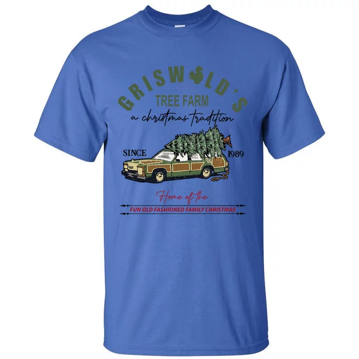 GriswoldS Tree Farm Since 1989 Graphic Cute Gift Meaningful Gift Tall T-Shirt