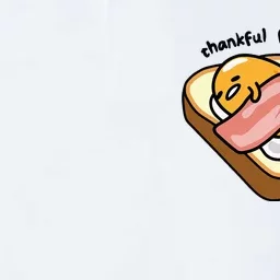 Gudetama Thankful For Sleep Toasty Softstyle Adult Sport Polo