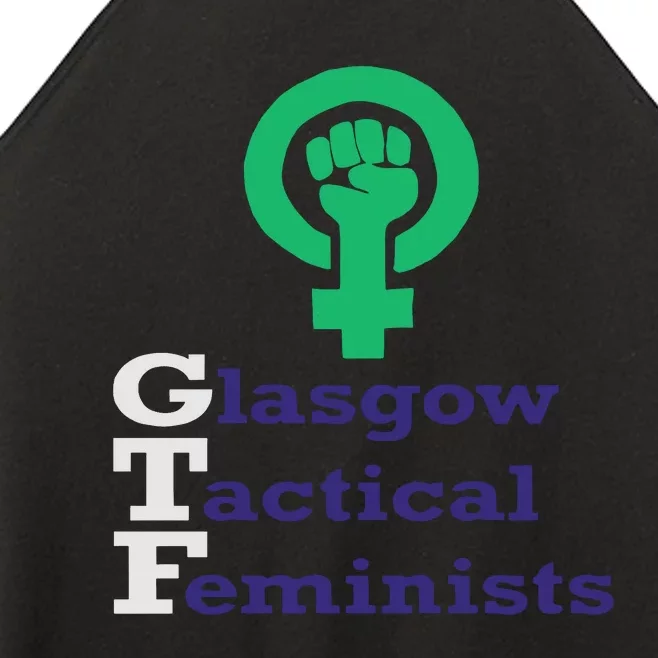 Glasgow Tactical Feminists Women’s Perfect Tri Rocker Tank