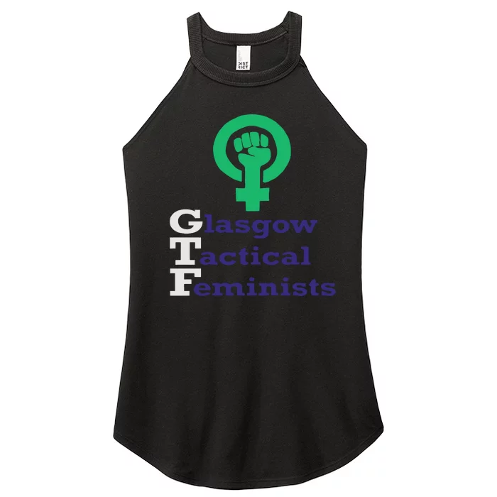 Glasgow Tactical Feminists Women’s Perfect Tri Rocker Tank