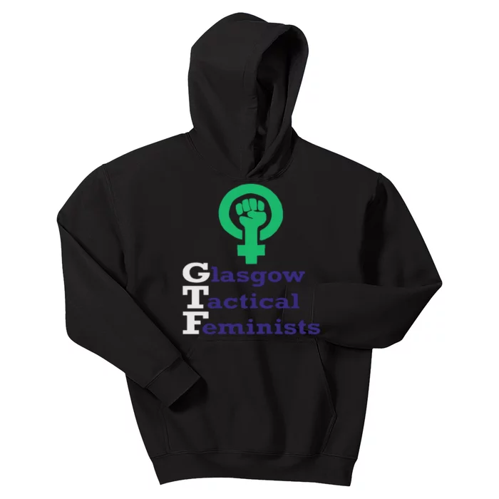 Glasgow Tactical Feminists Kids Hoodie