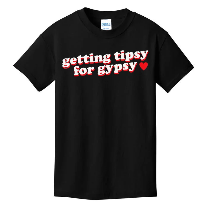 Getting Tipsy For Gypsy Iconic Slogan Gypsy Rose Blanchard Kids T-Shirt