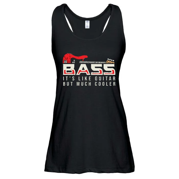 Guitar Themed For Bass Guitar Musician Ladies Essential Flowy Tank