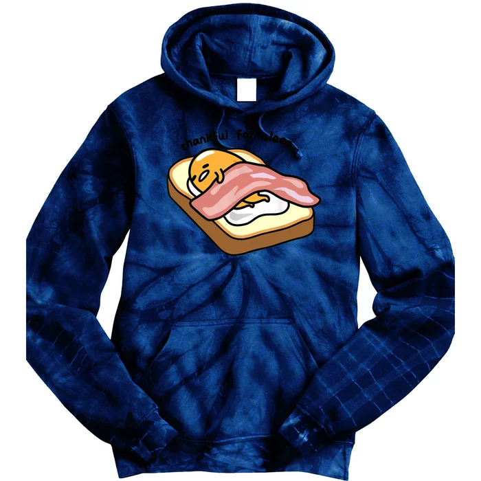 Gudetama Thankful For Sleep Toasty Tie Dye Hoodie