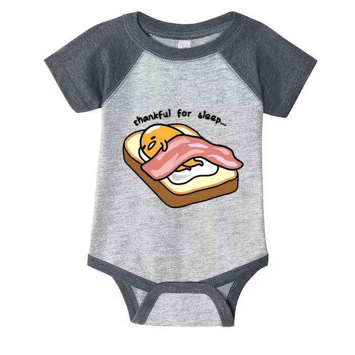 Gudetama Thankful For Sleep Toasty Infant Baby Jersey Bodysuit