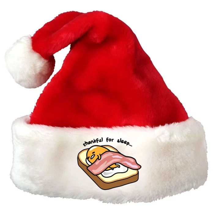 Gudetama Thankful For Sleep Toasty Premium Christmas Santa Hat