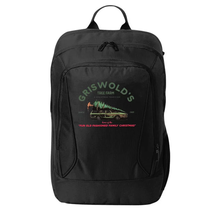 Griswold's Tree Farm A Christmas Tradition Christmas Gift City Backpack