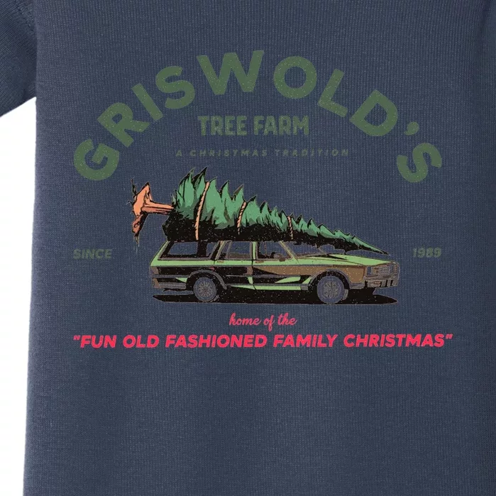 Griswold's Tree Farm A Christmas Tradition Christmas Gift Baby Bodysuit