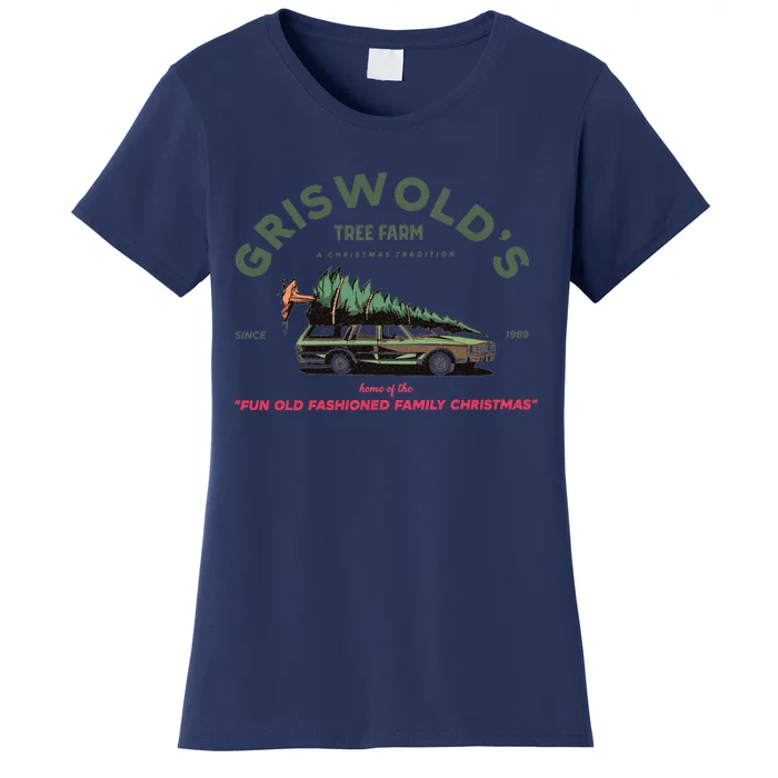 Griswold's Tree Farm A Christmas Tradition Christmas Gift Women's T-Shirt