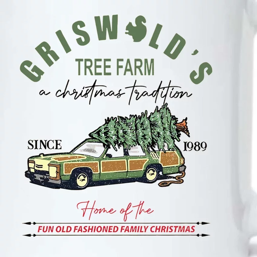 Griswold's Tree Farm A Christmas Tradition Christmas Gift Black Color Changing Mug