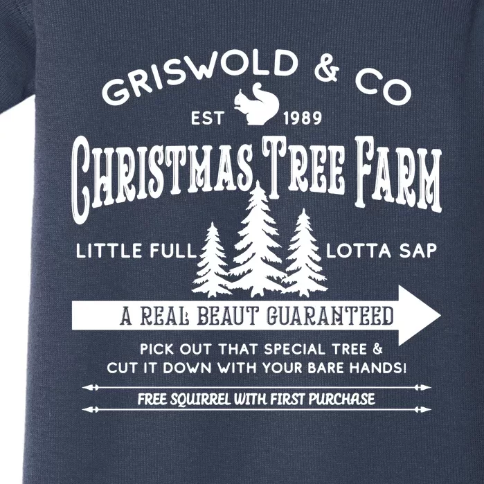 Griswold's Tree Farm A Christmas Tradition Christmas Gift Baby Bodysuit