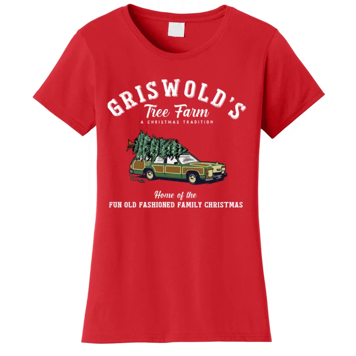 Griswold’s Tree Farm A Christmas Tradition Shirt Griswold’s Tree Farm Christmas Women's T-Shirt