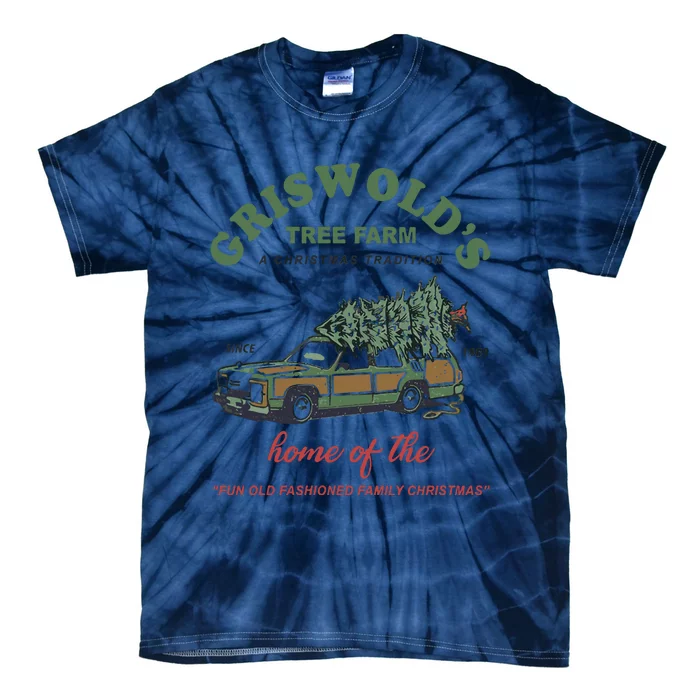 Griswold’s Tree Farm A Christmas Tradition Griswold’s Tree Farm Christmas Tie-Dye T-Shirt