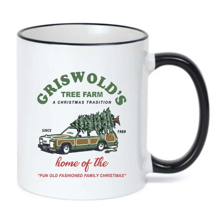 Griswold’s Tree Farm A Christmas Tradition Shirt Griswold’s Tree Farm Christmas Black Color Changing Mug