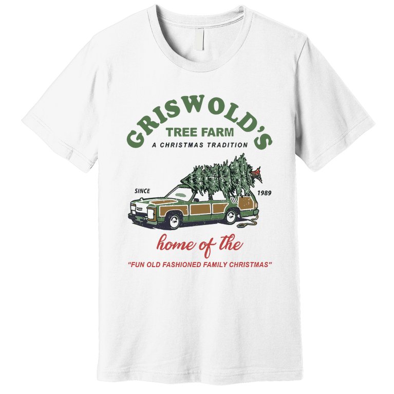 Griswold’s Tree Farm A Christmas Tradition Shirt Griswold’s Tree Farm Christmas Premium T-Shirt