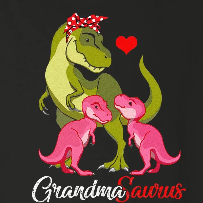 Grandmasaurus Trex Grandma Saurus Dinosaur Toddler Long Sleeve Shirt