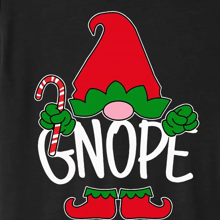 Gnope Tomte Garden Gnome Scandinavian Sweden Nope Not Today ChromaSoft Performance T-Shirt