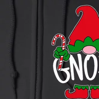 Gnope Tomte Garden Gnome Scandinavian Sweden Nope Not Today Full Zip Hoodie