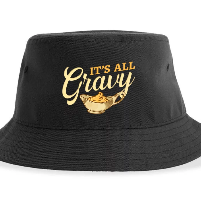 Gravy Thanksgiving Sustainable Bucket Hat