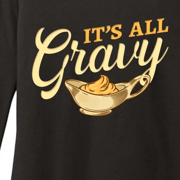 Gravy Thanksgiving Womens CVC Long Sleeve Shirt