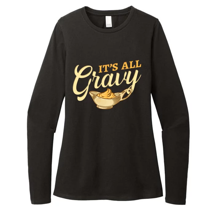 Gravy Thanksgiving Womens CVC Long Sleeve Shirt