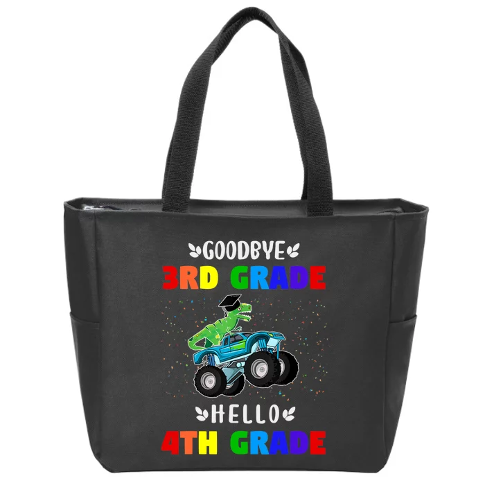 Goodbye Third Grade Hello Fourth Grade Zip Tote Bag