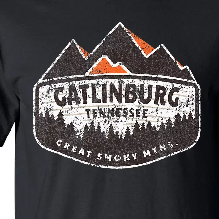 Gatlinburg Tennessee Great Smoky Mountains Souvenir Tall T-Shirt