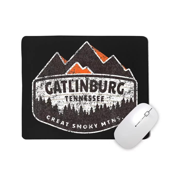 Gatlinburg Tennessee Great Smoky Mountains Souvenir Mousepad