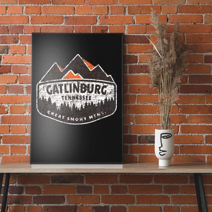 Gatlinburg Tennessee Great Smoky Mountains Souvenir Poster