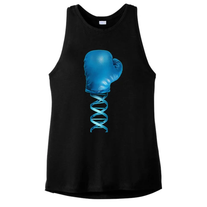 Gene Therapy Genetic Medicine Power Ladies Tri-Blend Wicking Tank