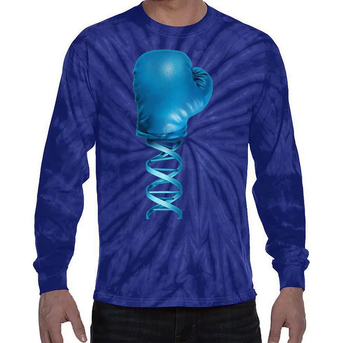 Gene Therapy Genetic Medicine Power Tie-Dye Long Sleeve Shirt