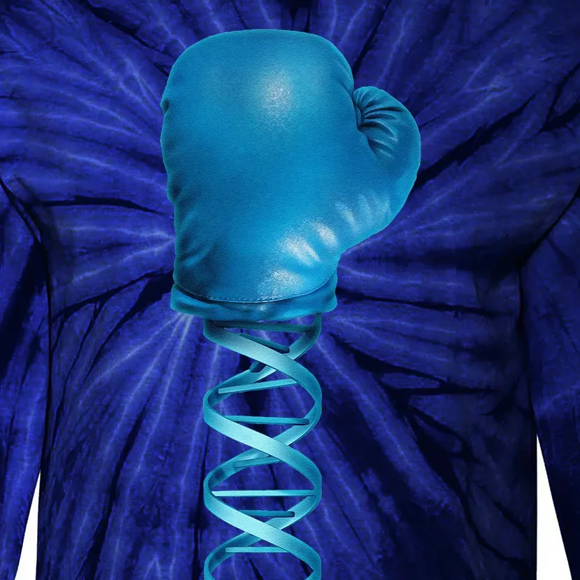 Gene Therapy Genetic Medicine Power Tie-Dye Long Sleeve Shirt